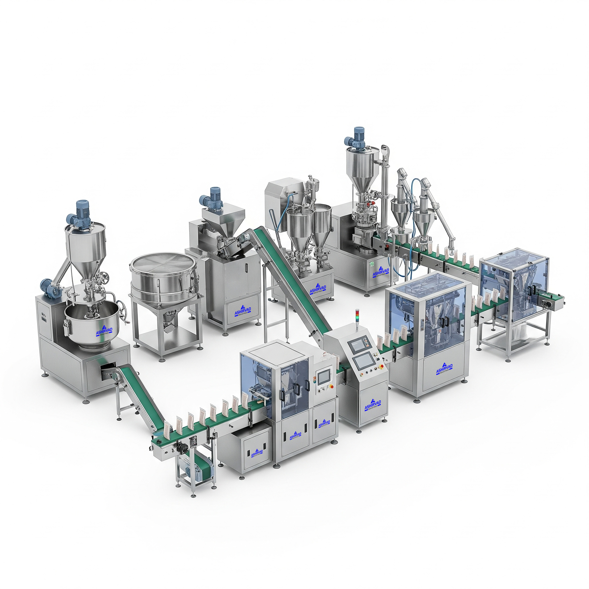 Powder Blending & Packaging Machines